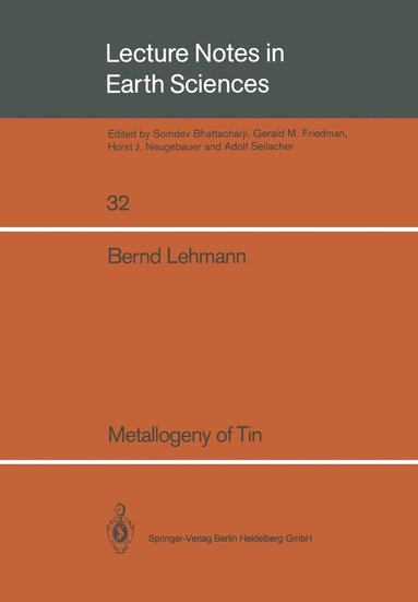 bokomslag Metallogeny of Tin