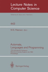 bokomslag Automata, Languages and Programming