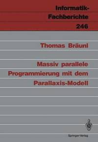 bokomslag Massiv parallele Programmierung mit dem Parallaxis-Modell