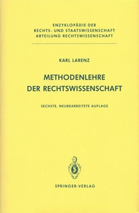 bokomslag Methodenlehre der Rechtswissenschaft