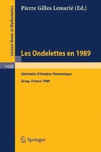 bokomslag Les Ondelettes en 1989