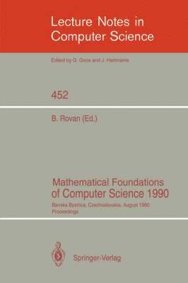 Mathematical Foundations of Computer Science 1990 1