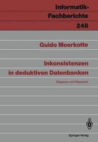 bokomslag Inkonsistenzen in deduktiven Datenbanken