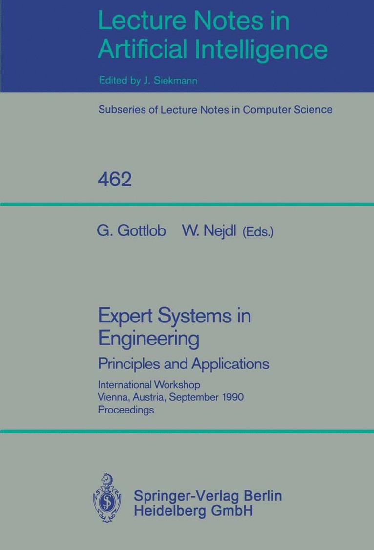 Georg Gottlob, Wolfgang Nejdl - Expert Systems in Engineering: Principles and Applications, Häftad
