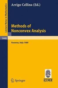bokomslag Methods of Nonconvex Analysis