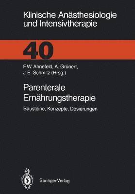 Parenterale Ernhrungstherapie 1