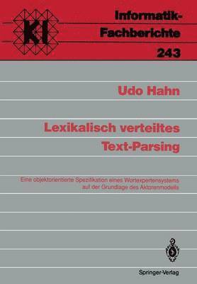 bokomslag Lexikalisch verteiltes Text-Parsing