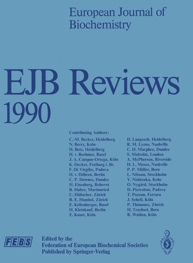 bokomslag EJB Reviews 1990