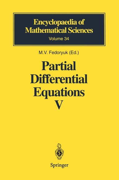 M.V. Fedoryuk - Partial Differential Equations V, Inbunden