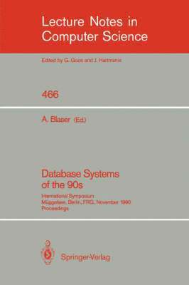 Albrecht Blaser - Database Systems of the 90s, Häftad