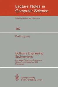bokomslag Software Engineering Environments