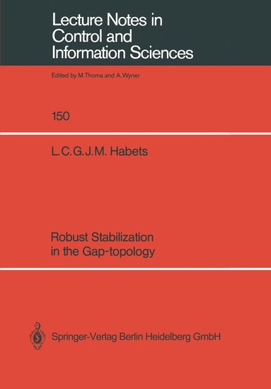 bokomslag Robust Stabilization in the Gap-topology