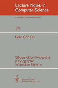 bokomslag Efficient Query Processing in Geographic Information Systems
