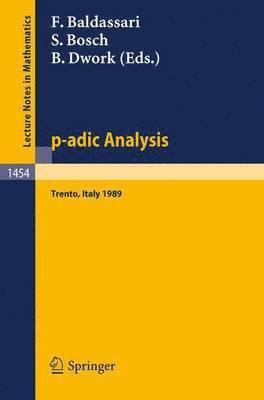 p-adic Analysis 1