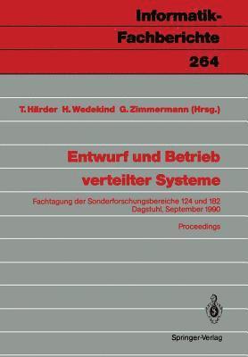 bokomslag Entwurf und Betrieb verteilter Systeme