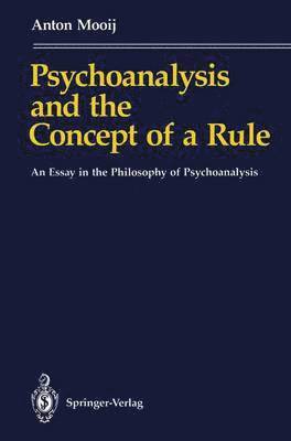 bokomslag Psychoanalysis and the Concept of a Rule