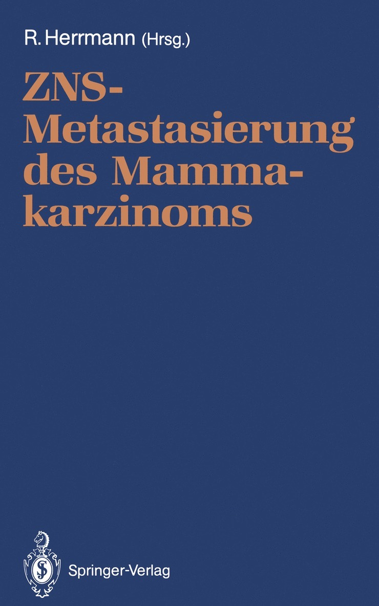 Richard Herrmann - ZNS-Metastasierung des Mammakarzinoms, Häftad
