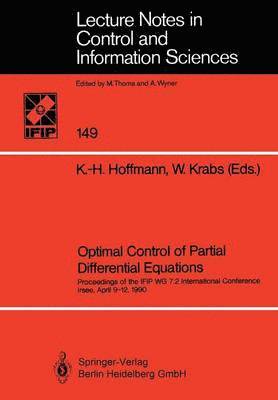 Optimal Control of Partial Differential Equations 1