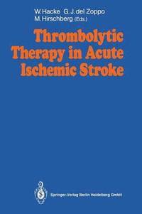 bokomslag Thrombolytic Therapy in Acute Ischemic Stroke