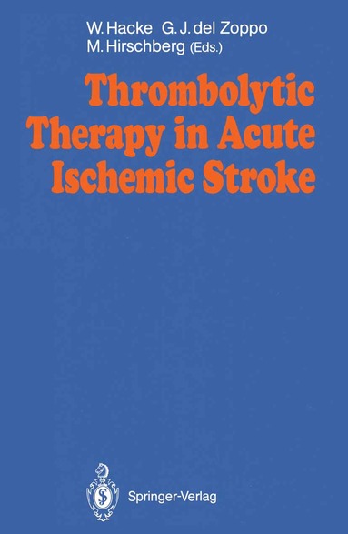 bokomslag Thrombolytic Therapy in Acute Ischemic Stroke