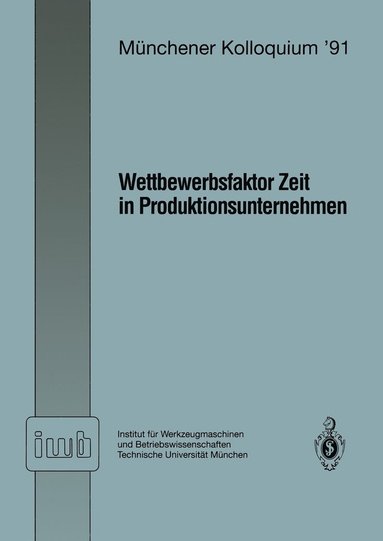 bokomslag Wettbewerbsfaktor Zeit in Produktionsunternehmen