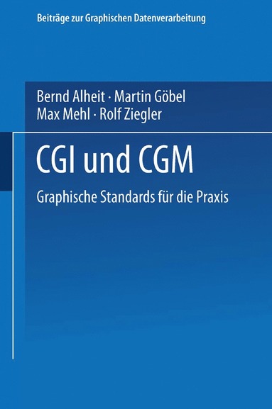 bokomslag CGI und CGM