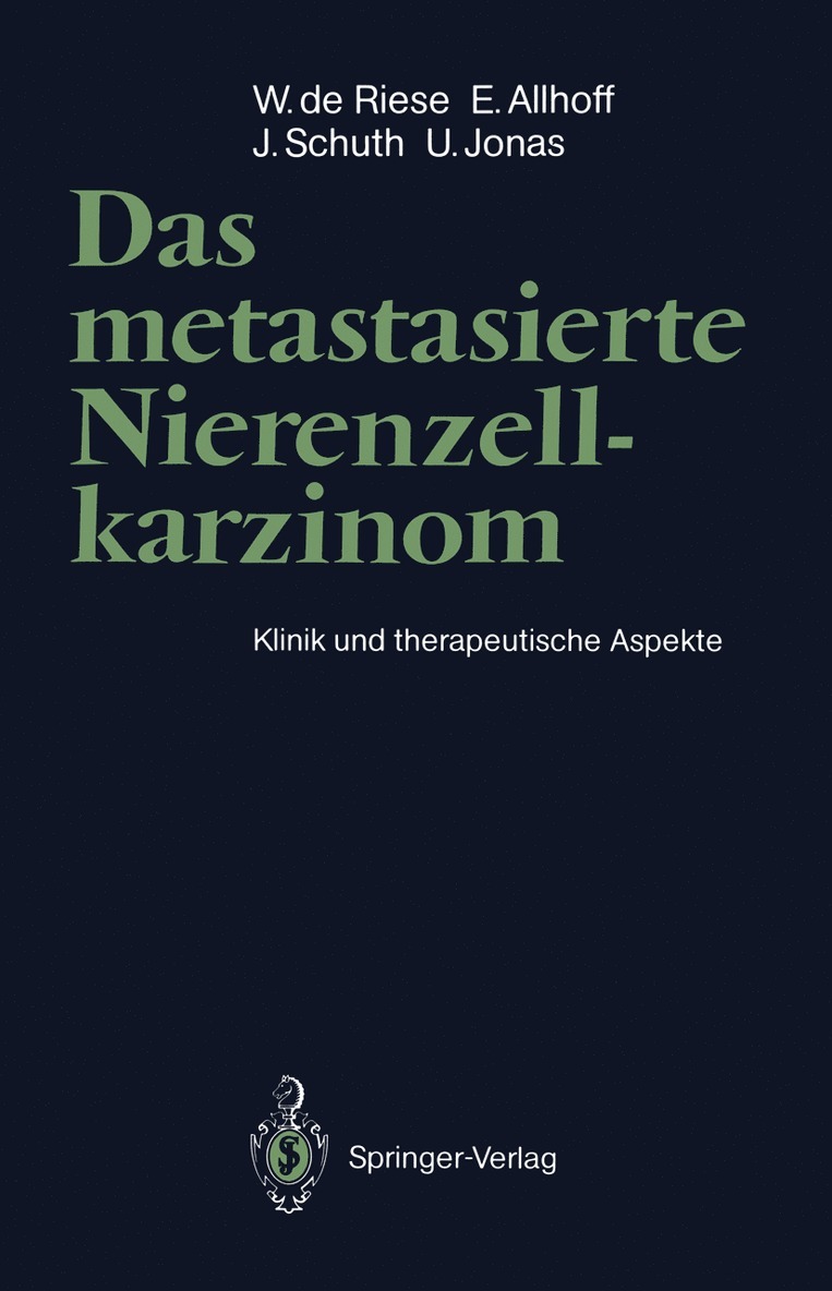Das metastasierte Nierenzellkarzinom