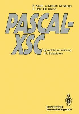 bokomslag PASCAL-XSC