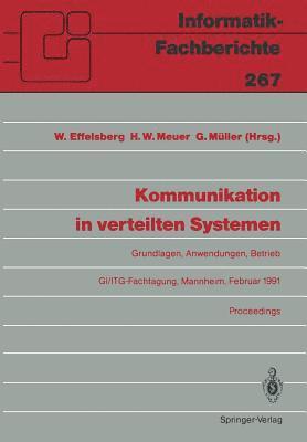 bokomslag Kommunikation in verteilten Systemen