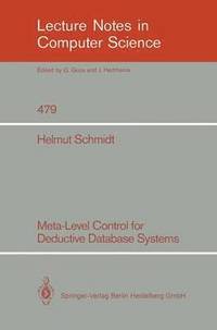 bokomslag Meta-Level Control for Deductive Database Systems