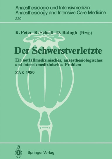 Klaus Peter, Rudolf Schedl, Doris Balogh - Der Schwerstverletzte, Häftad