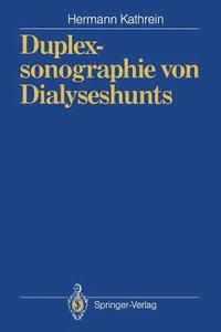 bokomslag Duplexsonographie von Dialyseshunts