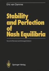 bokomslag Stability and Perfection of Nash Equilibria