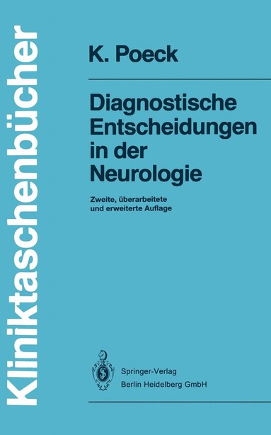 bokomslag Diagnostische Entscheidungen in der Neurologie