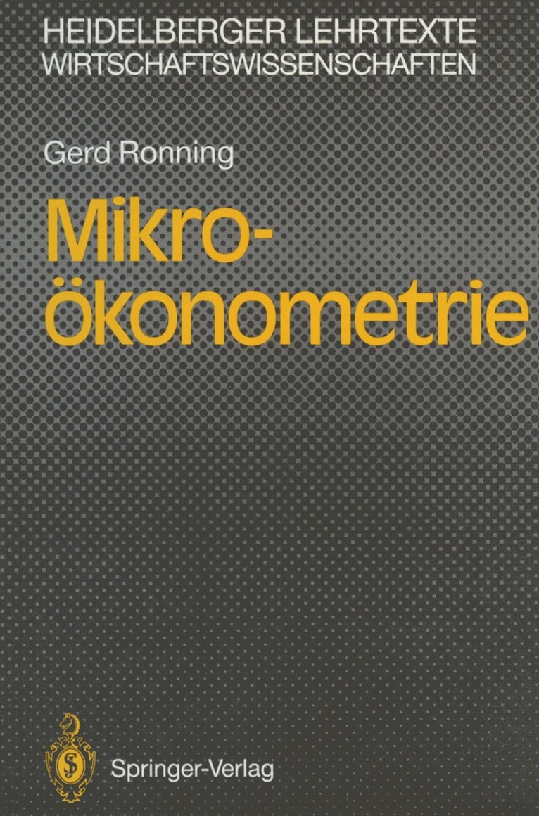 Mikro-konometrie 1