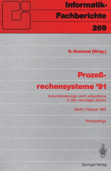 Günter Hommel, Günter Hommel - Prozeßrechensysteme ’91, Häftad