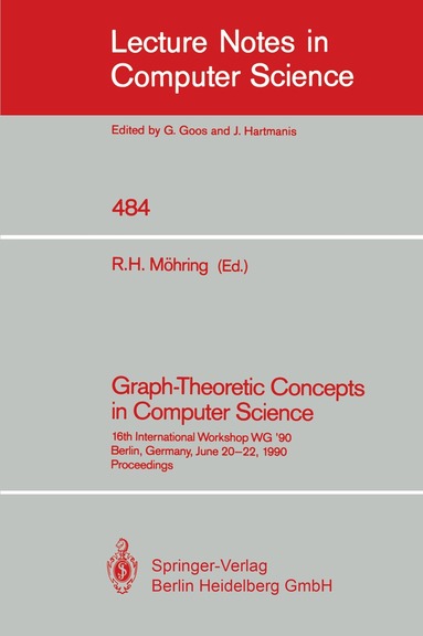 Rolf H. Möhring - Graph-Theoretic Concepts in Computer Science, Häftad