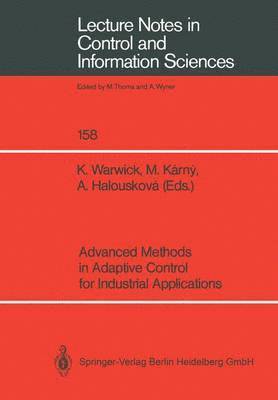 Advanced Methods in Adaptive Control for Industrial Applications 1