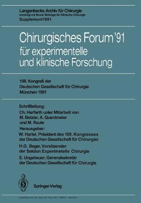 Chirurgisches Forum 91 fr experimentelle und klinische Forschung 1