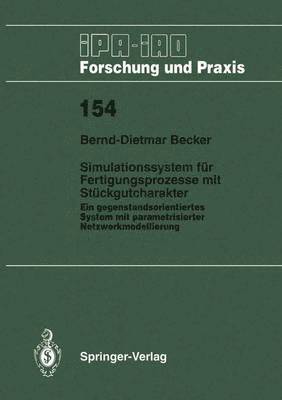 bokomslag Simulationssystem fr Fertigungsprozesse mit Stckgutcharakter