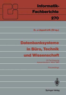 Datenbanksysteme in Büro, Technik und Wissenschaft
