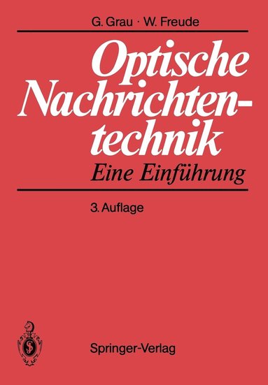 bokomslag Optische Nachrichtentechnik