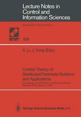 Control Theory of Distributed Parameter Systems and Applications 1