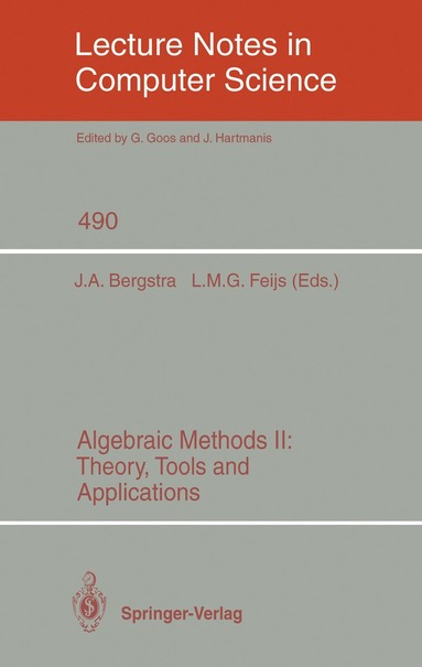 bokomslag Algebraic Methods II: Theory, Tools and Applications