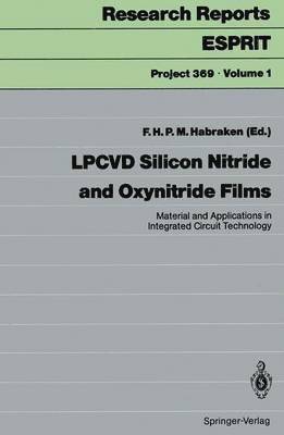 bokomslag LPCVD Silicon Nitride and Oxynitride Films