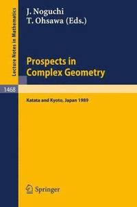 bokomslag Prospects in Complex Geometry