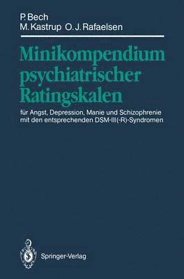 bokomslag Minikompendium psychiatrischer Ratingskalen