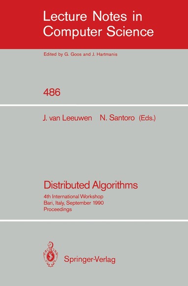 Jan van Leeuwen, Nicola Santoro - Distributed Algorithms, Häftad
