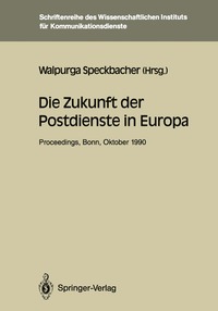 bokomslag Die Zukunft der Postdienste in Europa