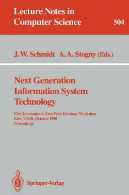 bokomslag Next Generation Information System Technology